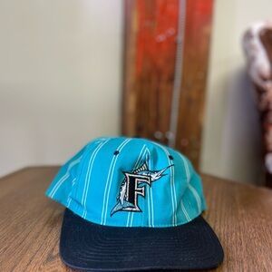 Teal and Black Baseball Cap with Logo
